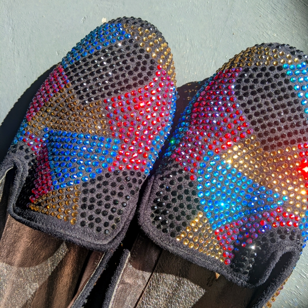 Studded Mules Vintage